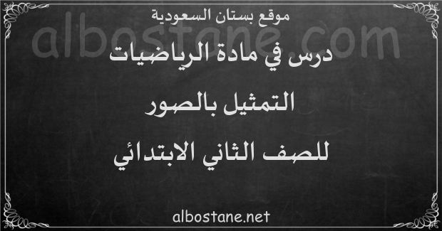 درس التمثيل بالصور للصف الثاني الابتدائي